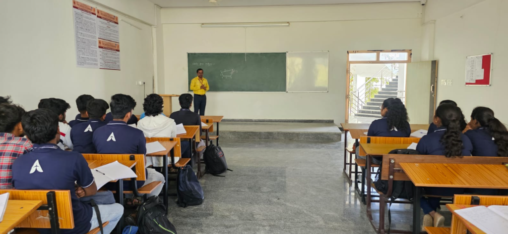 Glimpse of Subject Augmented talk on “Static Force Analysis” for 5th Sem Students .