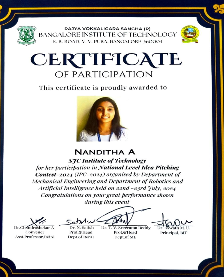 National Level Idea Pitch National Level Idea Pitching Contest 2024 ing Contest 2024