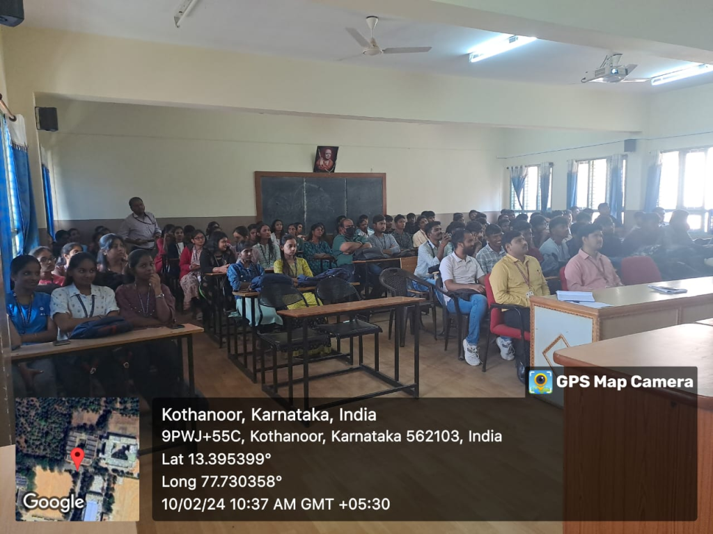 Alumni Talk by Sri. Harish Kumar, Design E ngineer, Boeing India