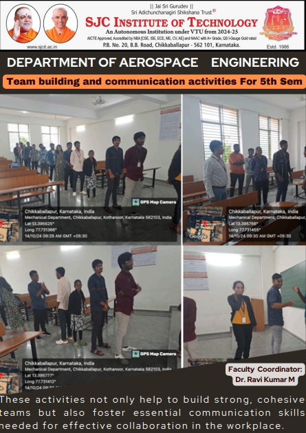 Team building & communication activity
